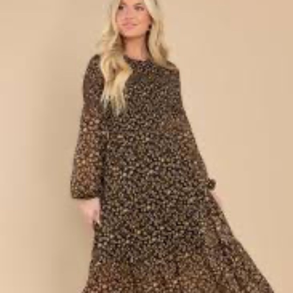 Mink Pink Mira Shirred Midi Dress XS - Picture 10 of 11